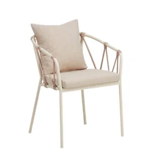 Sillón exterior Joker con estructura metálica