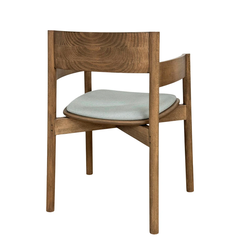 sillón madera rustica contract elly