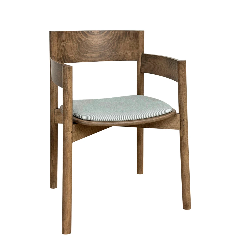 sillón madera rustica contract elly