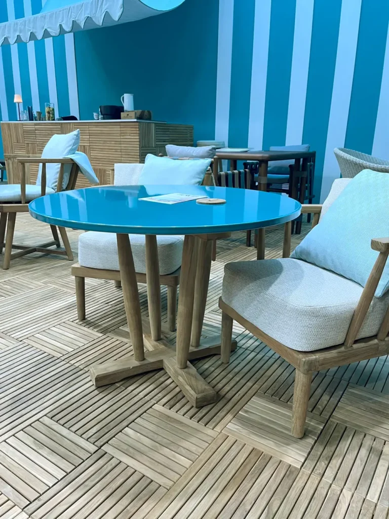 sillon mesa exterior terraza salone mobile milano