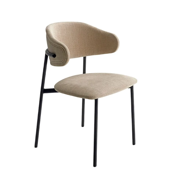 Silla Metálica Marie tapizada