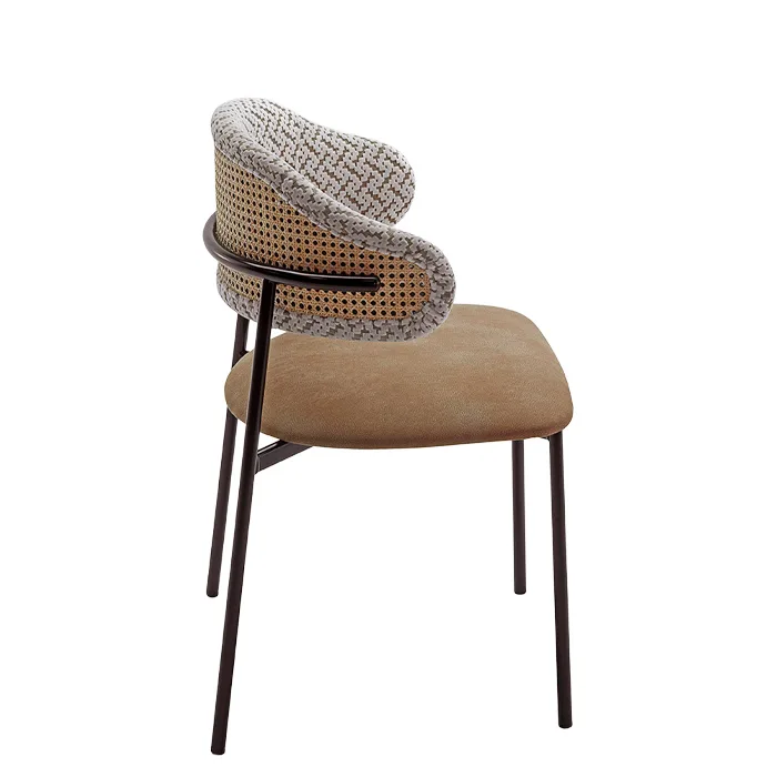 Silla Metálica Marie tapizada