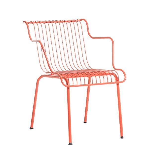 Sillón South Magis con estructura de acero en acabado pintura en polvo