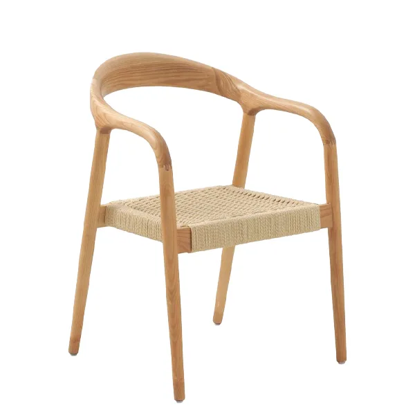 Sillón trenzado Asent en madera de fresno