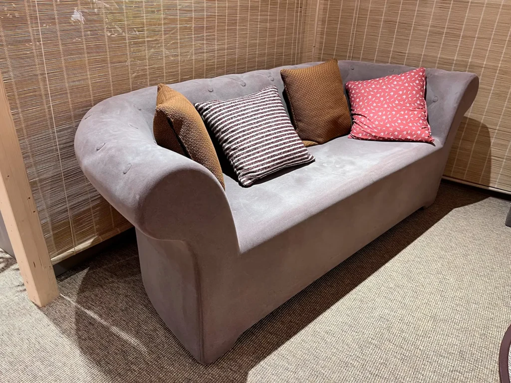 sofa exterior polipropileno aspecto textil