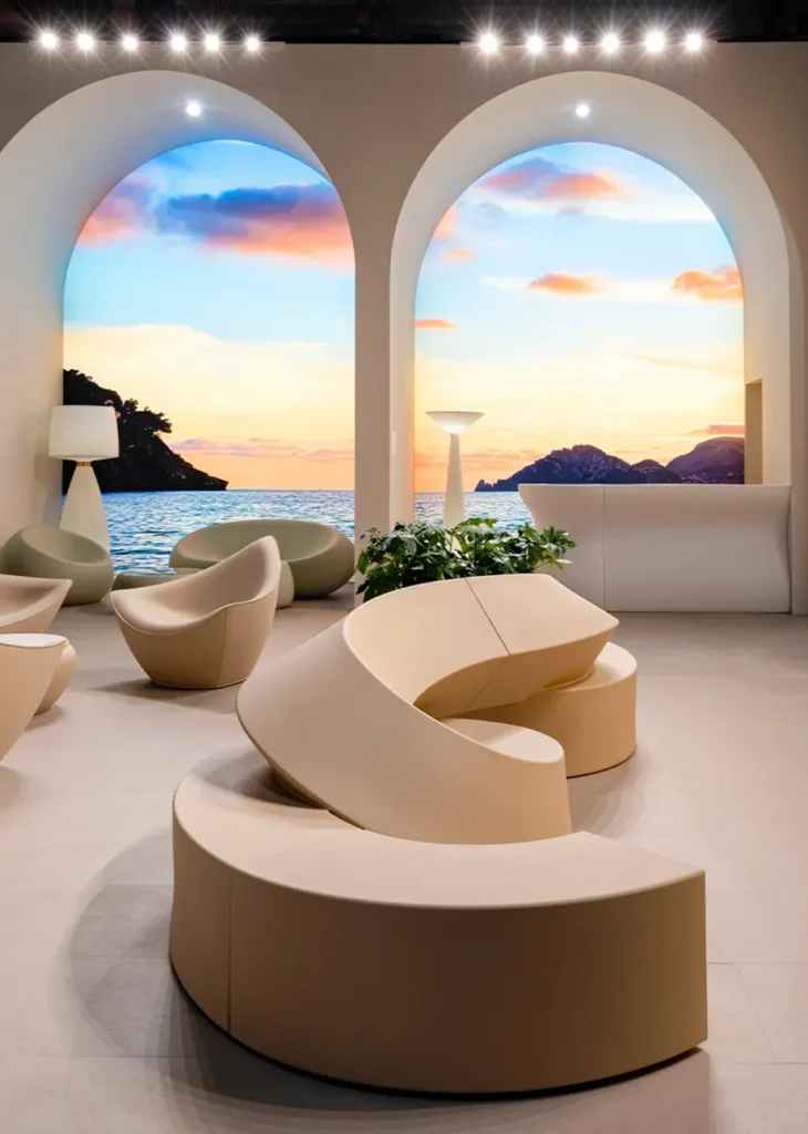sofa modular twist plust salone mobile milano