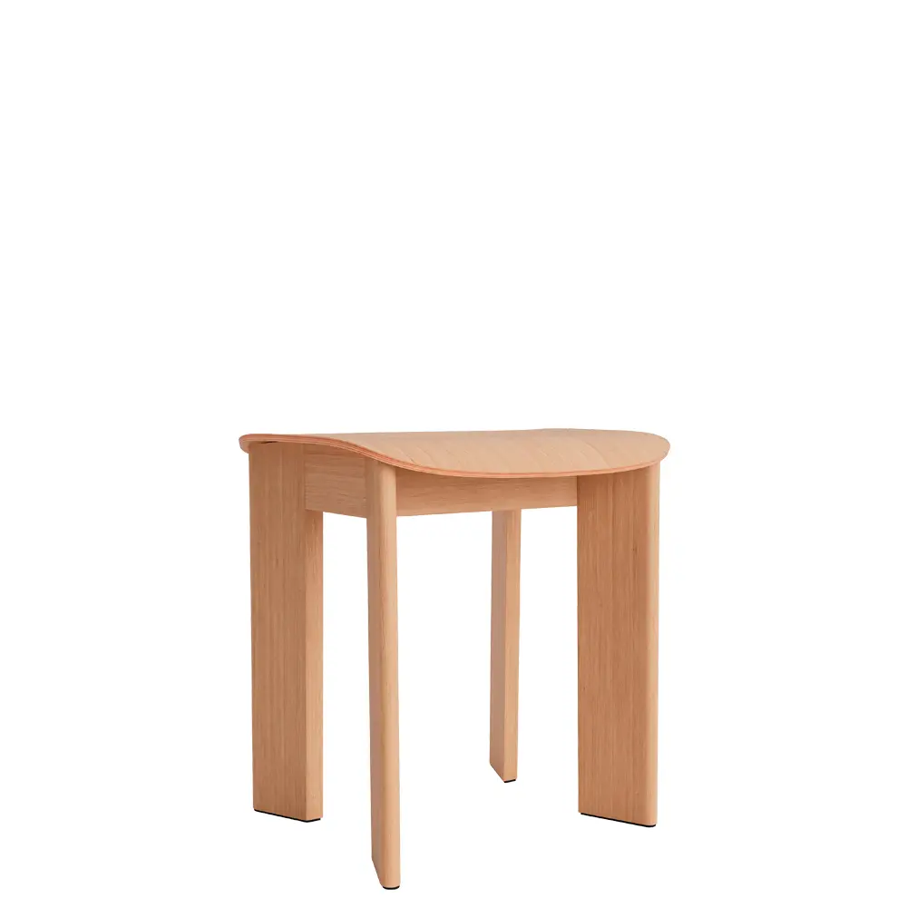 taburete bajo puff madera chisel hay