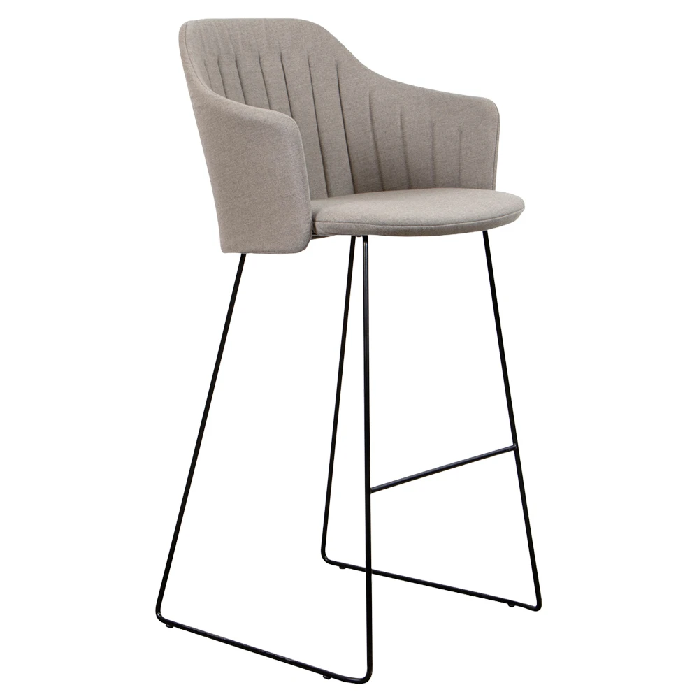 taburete metalico choice-tapizado-caneline