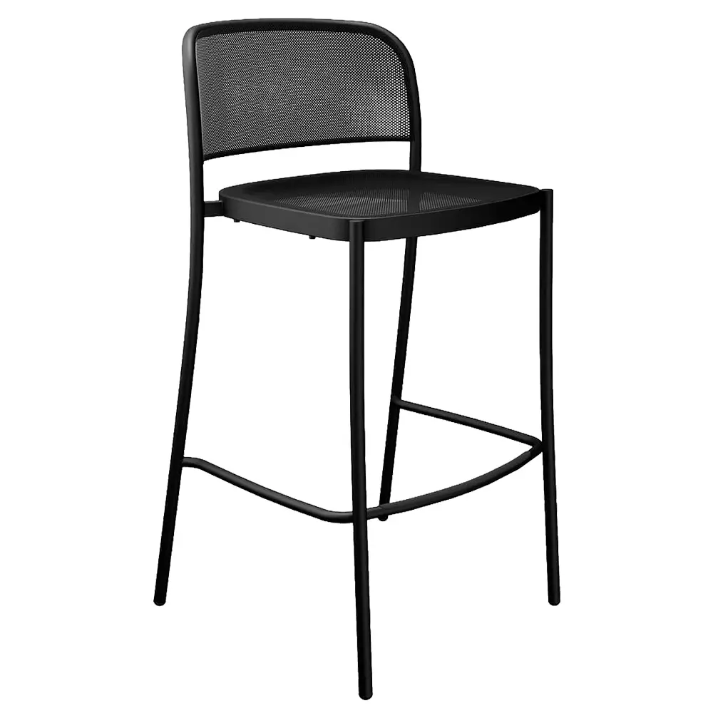 taburete metalico apilable hosteleria emu cafe