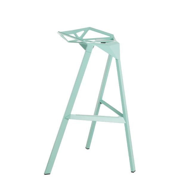 Taburete Stool One Magis en aluminio para barra y terrazao