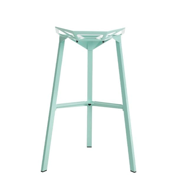 Taburete Stool One Magis en aluminio para barra y terraza