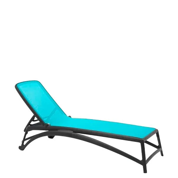Tumbona Atlantico ergonómica apilable para exterior