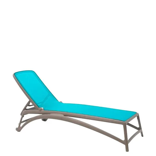 Tumbona Atlantico ergonómica apilable para exterior