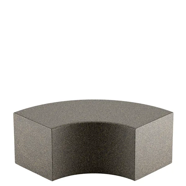 Banco modular Twist Plust de polietileno para exterior